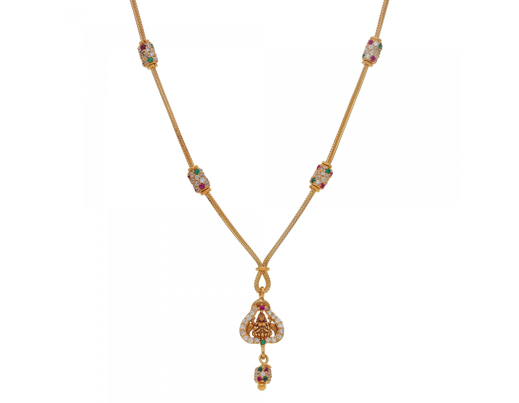 Gold chain mugappu deals